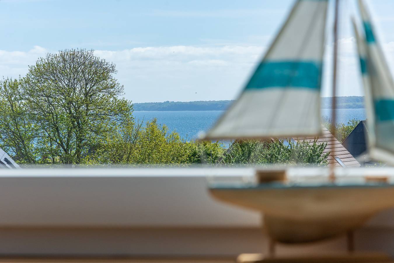 Ganze Ferienwohnung, Ostseegarten Langholz - Ferienwohnung Waterblick (bis 4 Pers) in Waabs, Rendsburg-Eckernförde