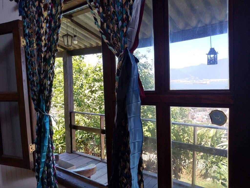 Spektakuläre Aussicht auf den Sonnenuntergang in Ilhabela