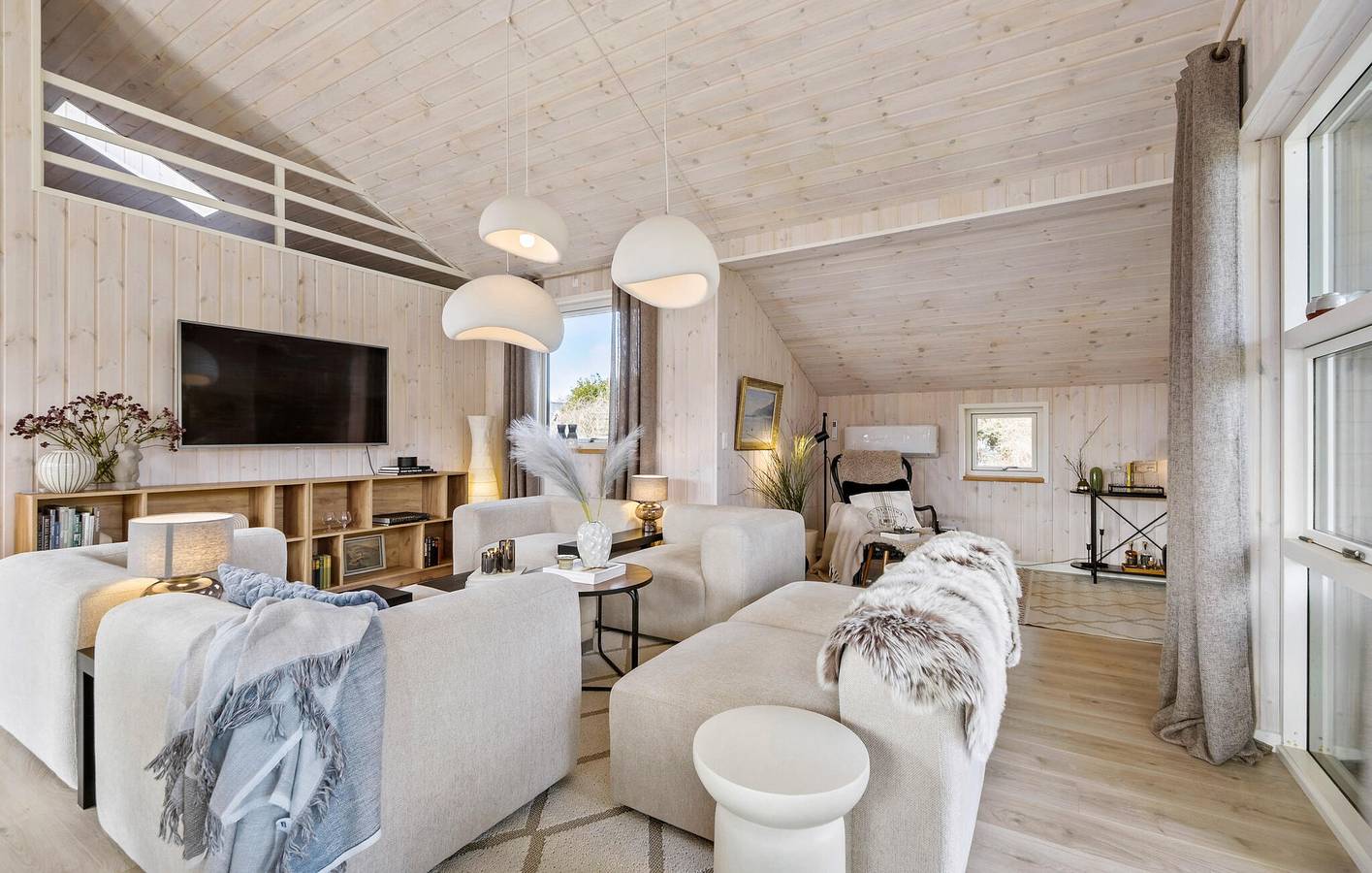 Ferienhaus für 8 Personen mit Terrasse in Gudmindrup Lyng, Højby