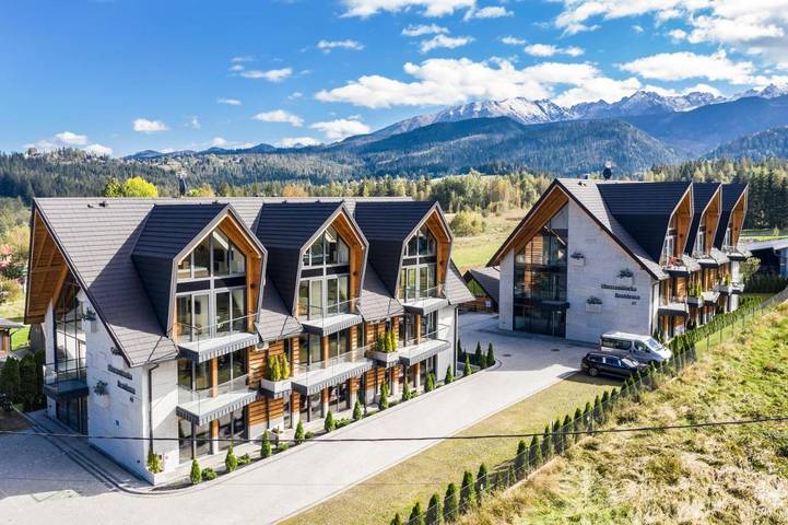 Ośrodek wypoczynkowy dla 4 osób, z Taras i Jacuzzi oraz Ogród i Sauna w Zakopane