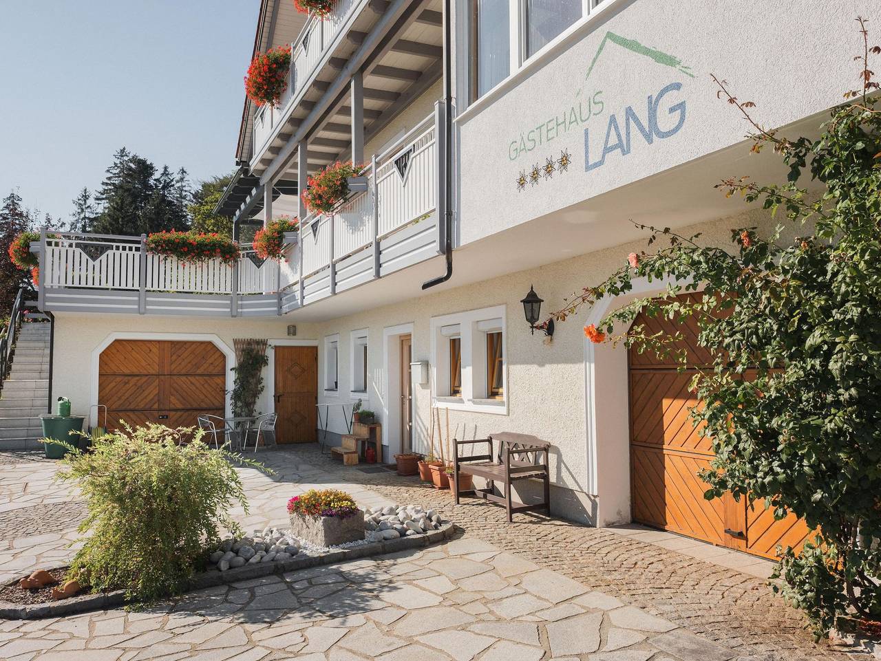 Ganzes Studio, Gästehaus Pension Lang - Mohnblumen Studio, 2 Personen in Mühlviertel