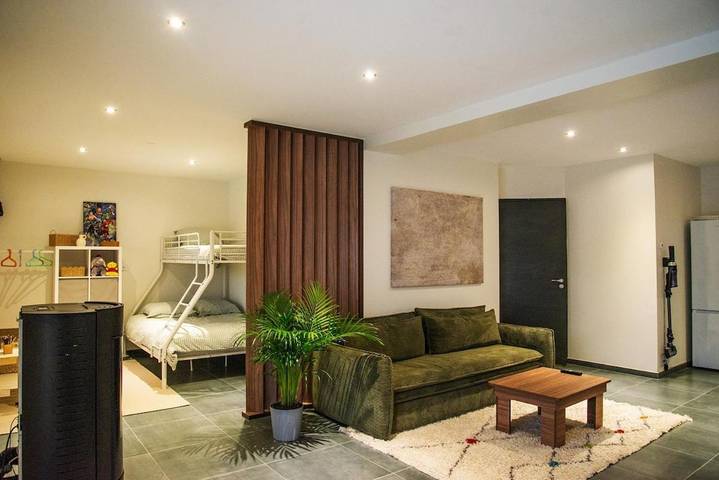 Appartement de vacances pour 5 personnes, avec Balcon et Terrasse ainsi que Jardin et Vue