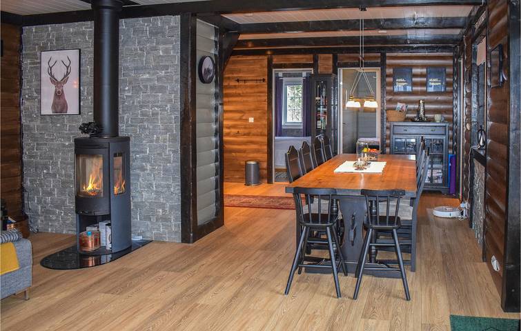 Ferienhaus für 9 Personen mit Terrasse in Fyresdal
