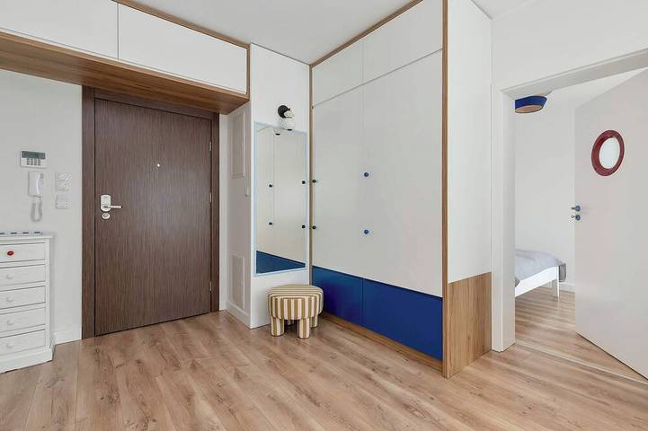 Ganze Wohnung, Klimatisiertes Appartement | Parkplatz & Balkon in Leba, Slowinzischer Nationalpark