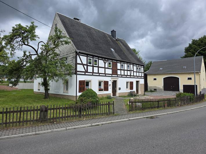 Pension für 2 Personen, mit Terrasse und Garten in Chemnitz und Umgebung