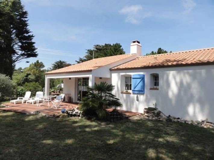 Location de vacances pour 5 personnes, avec jardin, animaux acceptés à La Guérinière