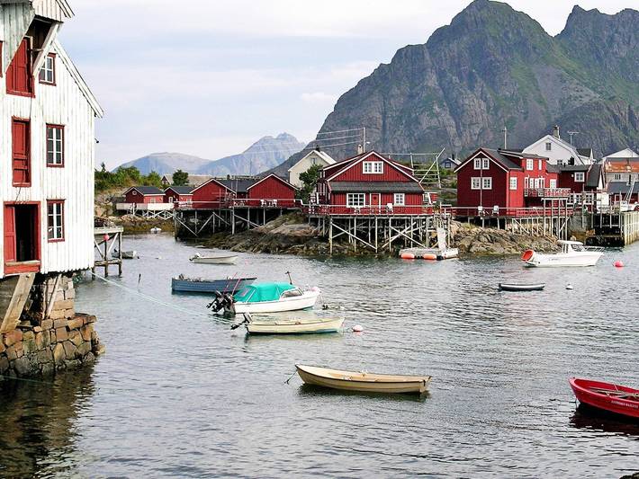 3 Personen Ferienhaus in Henningsvær in Henningsvær, Vågan