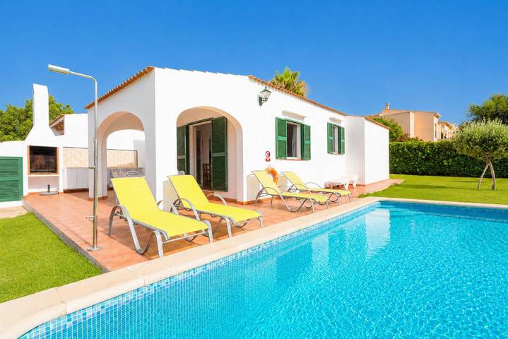 Casa vacanza per 6 persone, con Vista oceano e Terrazza nonché Giardino a Cala en Bosc