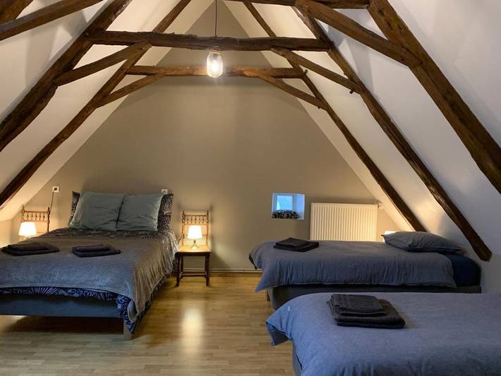 Location de vacances pour 8 personnes, avec Terrasse et Jardin à Gelles