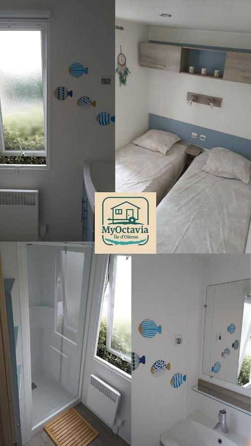 Parc de vacances pour 8 personnes, avec piscine ainsi que terrasse et bassin pour enfant, adapté aux familles en Charente-Maritime - 4