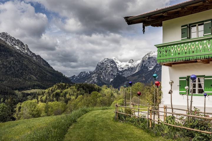 Ganze Ferienwohnung, Karnerlehen Ferienwohnungen - Ferienwohnung -Bei da Kathi- im Zuhäusl, 1-2 Personen, 40 qm, Ostbalkon, TV in Ramsau bei Berchtesgaden, Berchtesgadener Alpen