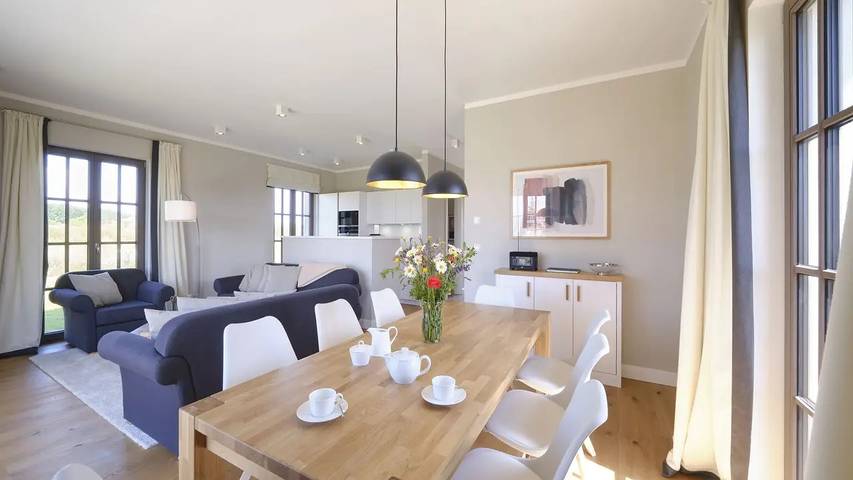 Ferienhaus für 8 Personen, mit Garten und Pool sowie Sauna und Terrasse in Dranske - 4