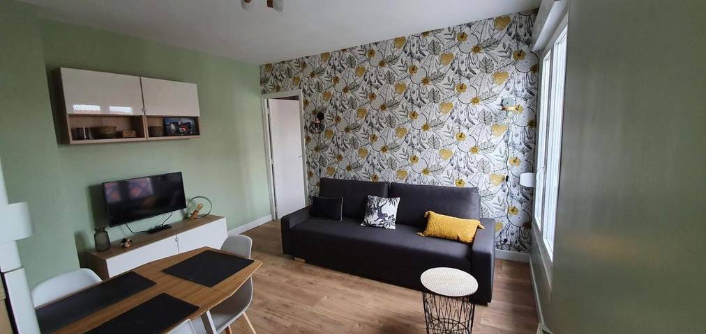 Ferienwohnung für 4 Personen, mit Terrasse und Garten sowie Ausblick in Audresselles