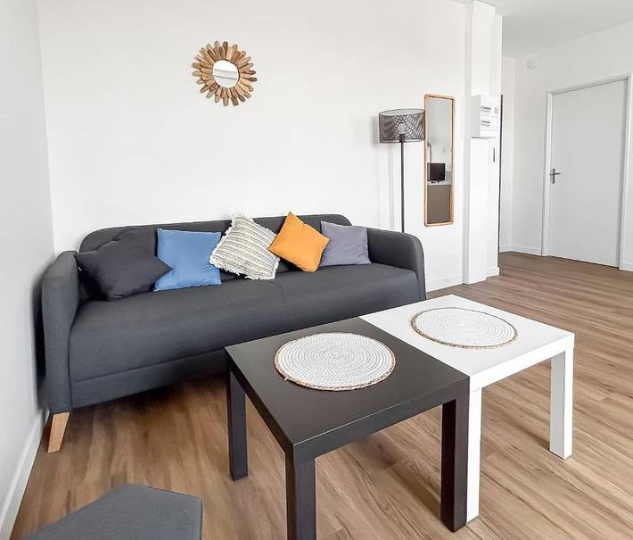 Appartement de vacances pour 2 personnes, avec jardin
