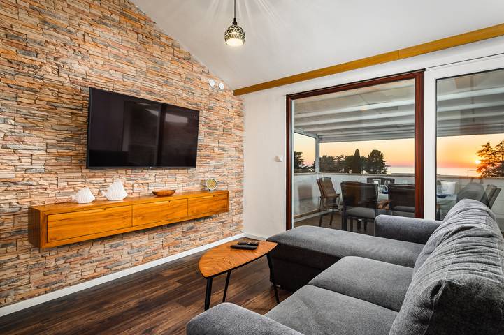 Apartament wakacyjny dla 4 osób, z balkon w Poreč