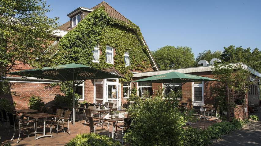 Kirchblick in Westerhever, Eiderstedt