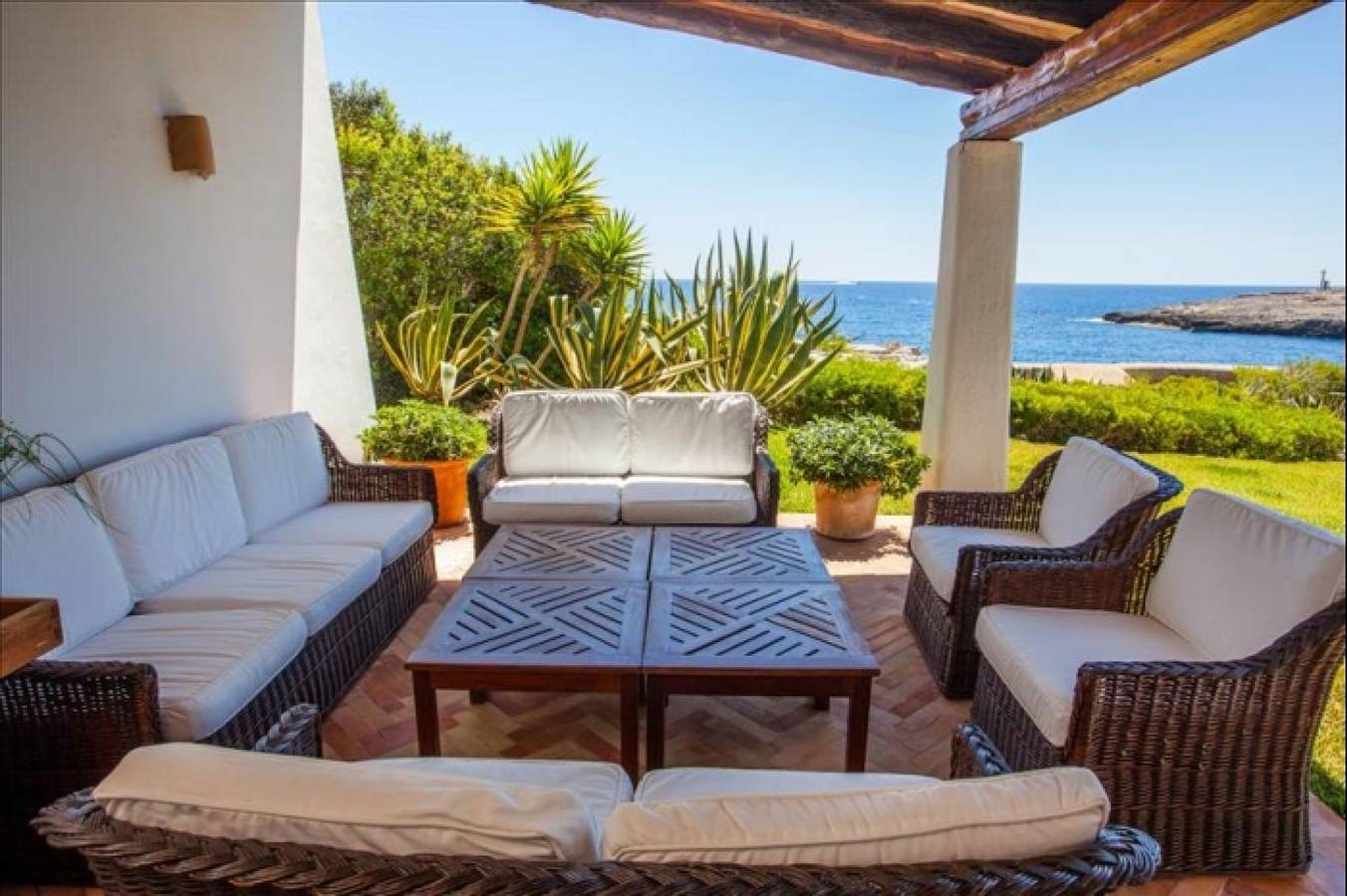 Villa für 10 Personen mit Balkon in Caló de ses Dones (Santanyí), Santanyí