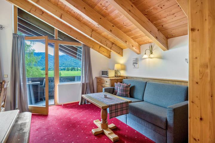 Studio für 2 Personen, mit Sauna und Garten im Chiemgau - 3