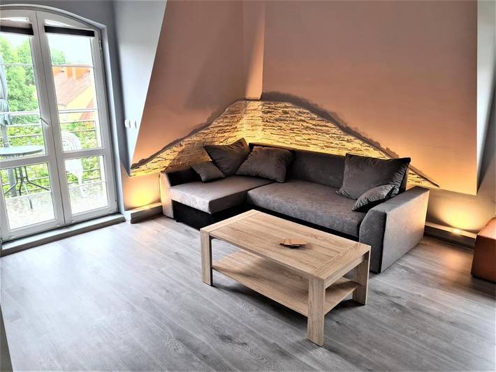 Ferienwohnung für 6 Personen, mit Whirlpool und Balkon in Lötzen
