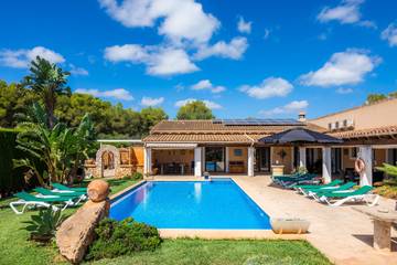Villa in Felanitx, Mallorca Süden für 9 
