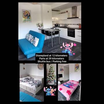 Gîte pour 4 personnes, avec balcon à Crécy-la-Chapelle