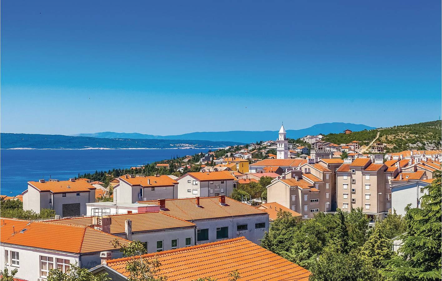 Ganze Ferienwohnung, Ferienwohnung für 7 Personen mit Terrasse in Novi Vinodolski, Primorje-Gorski Kotar