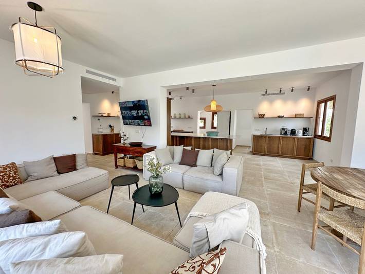 Villa 'Sa Gavina Water Front' mit Meerblick, Wi-Fi und Klimaanlage in Caló de ses Dones (Santanyí), Santanyí