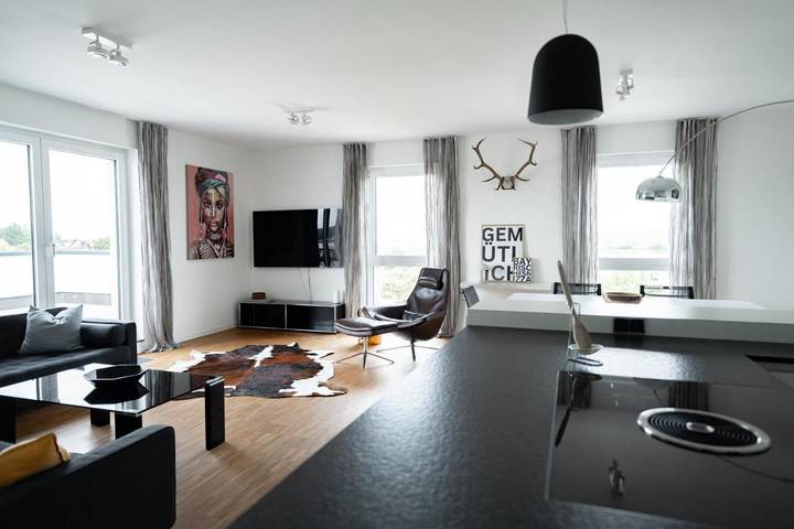 Ferienwohnung für 6 Personen, mit Terrasse und Ausblick