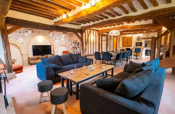 Gîte pour 10 personnes à Sainte-Marie-au-Bosc - 2