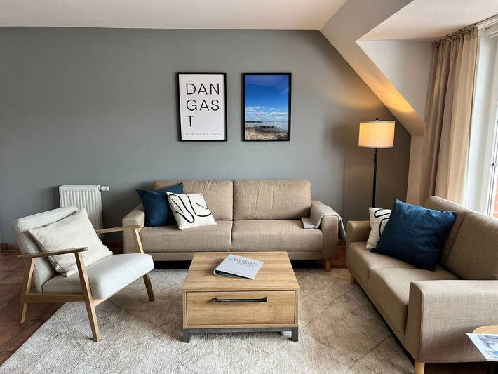 Ferienwohnung für 4 Personen, mit Balkon in Dangast