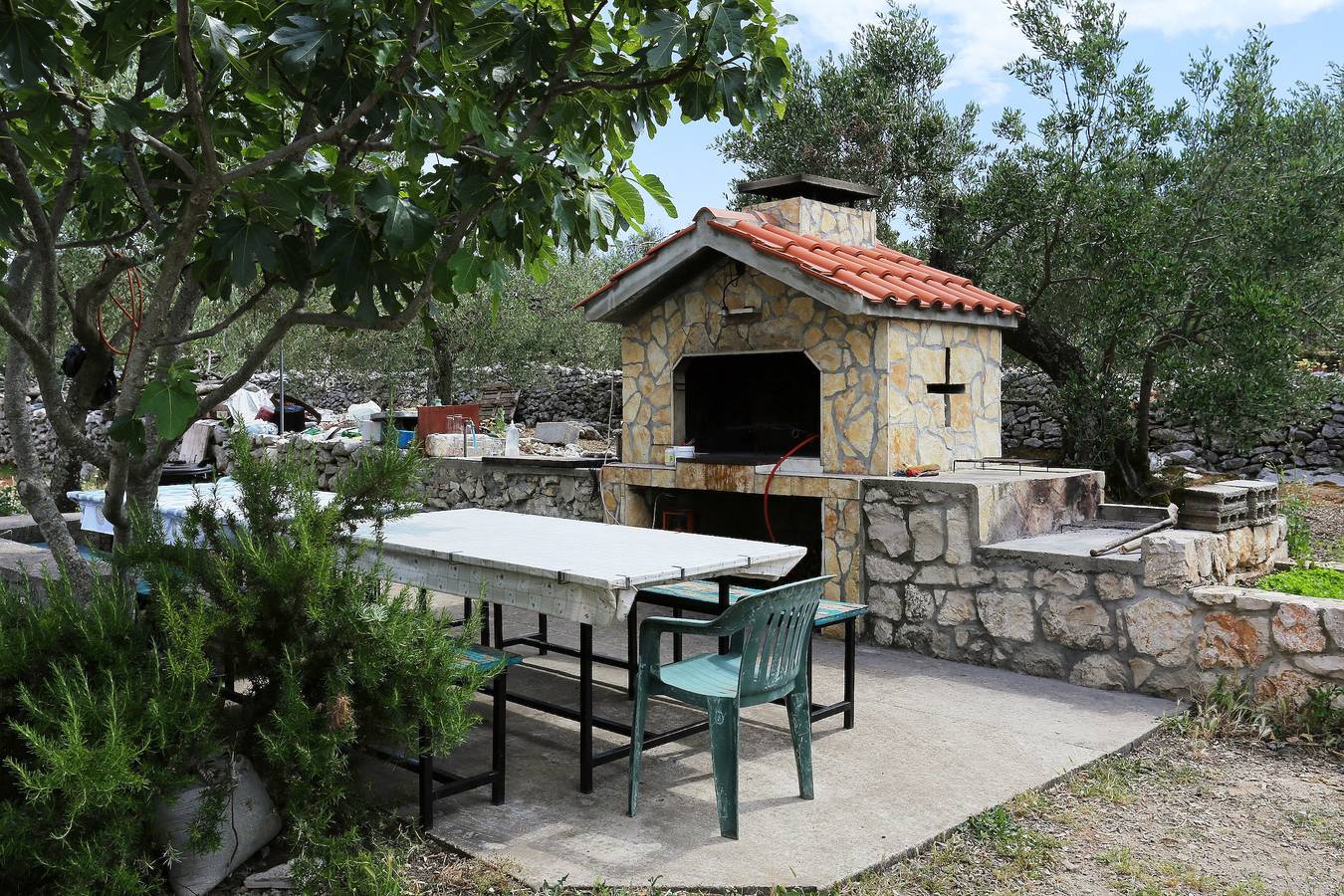 Ganze Wohnung, 1-Zimmer-Ferienwohnung mit Terrasse Drace, Peljesac A-10127-b in Drače, Dubrovnik-Neretva