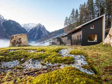 Hütte für 4 Personen, mit Terrasse und Garten im Brandnertal