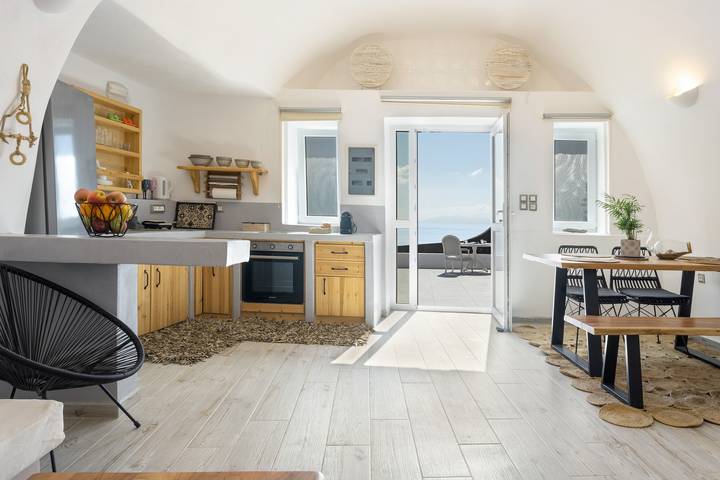 Ganze Wohnung, Ferienwohnung 'Santoneta Luxury Private Caves' mit Meerblick, privatem Pool und Wi-Fi in Santorin