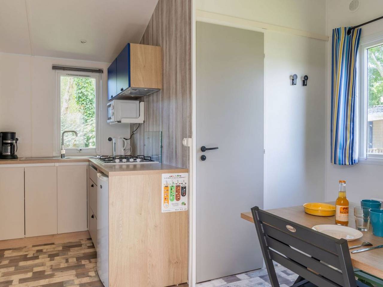 Mobilheim 20m² mit Terrasse in Tréguennec in Tréguennec, Côte de Cornouaille