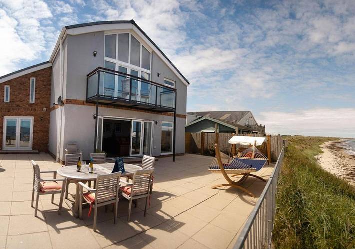 Beach house for 12 people, with balcony in Northumberland