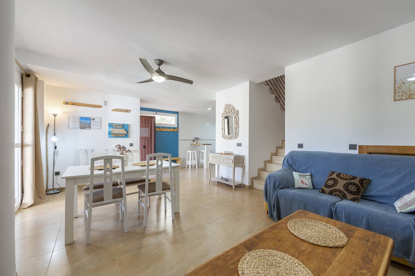 Casa de vacaciones 'Rous' con vistas al mar, piscina privada y Wi-Fi in Presillas Bajas, Níjar