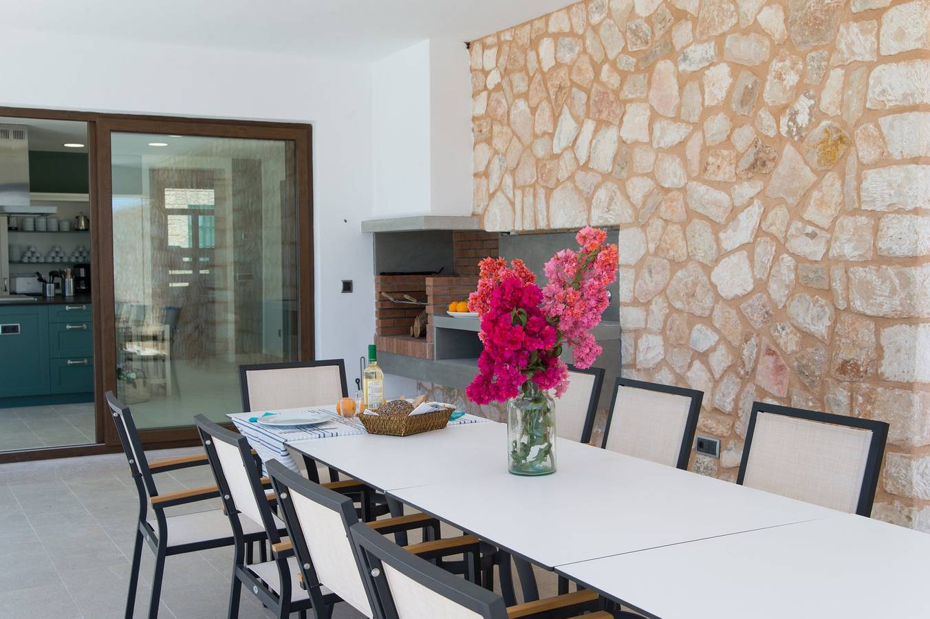 Villa für 10 Personen mit Meerblick in s'Horta, Santanyí