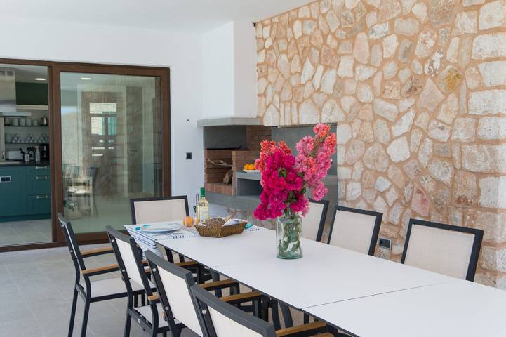 Finca für 10 Personen, mit Garten und Balkon sowie Pool und Meerblick in s'Horta - 3