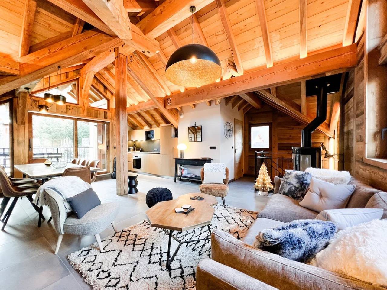 Chalet Le 1540 Valloire – Cozy Mountain Retreat for 10 Guests in Valloire, Saint-Jean-de-Maurienne region