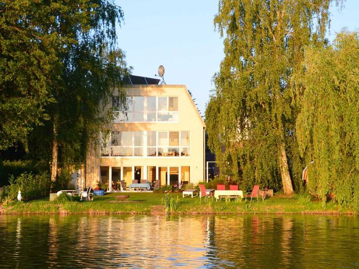 Ferienwohnung für 4 Personen, mit Garten und Ausblick sowie Seeblick in Dahme-Spreewald