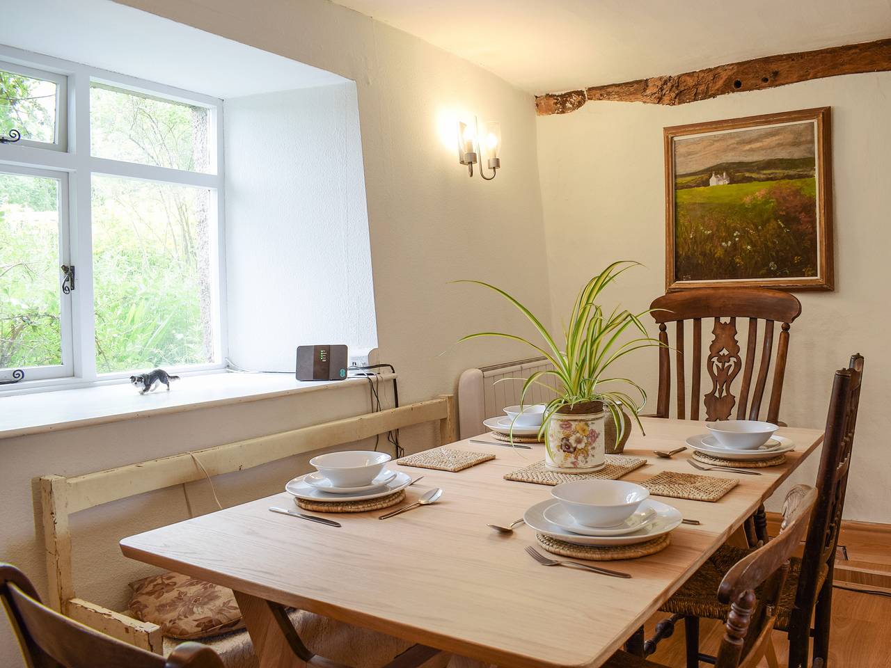 Lower Goytre Farmhouse in Shropshire Hills