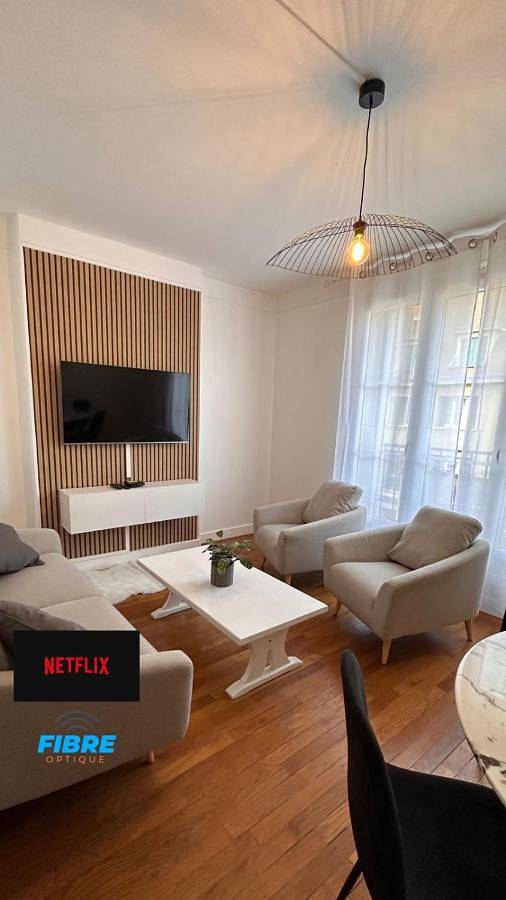 Appartement de vacances pour 4 personnes, avec Balcon ainsi que Terrasse et Vue