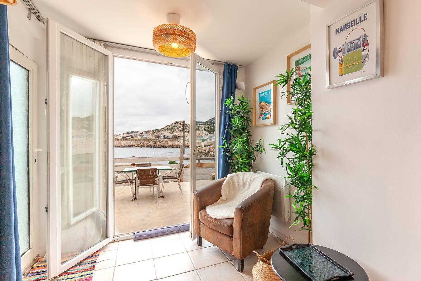 Apartamento entero, Apartamento 'I Feel Goudes' con balcón y Wi-Fi in Les Goudes, Marsella