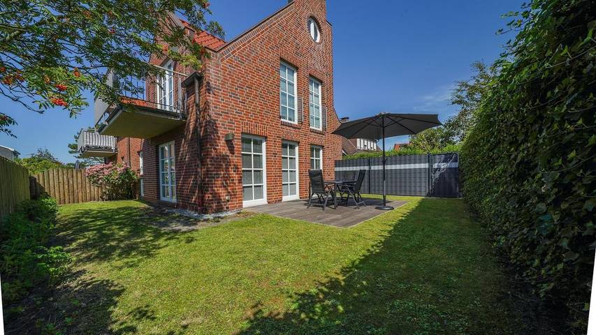 Ferienwohnung für 4 Personen, mit Garten, mit Haustier auf Borkum