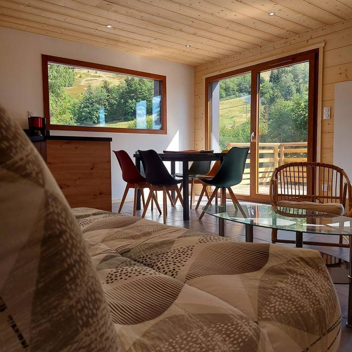 Chalet pour 6 personnes, avec jardin à Rochesson - 4