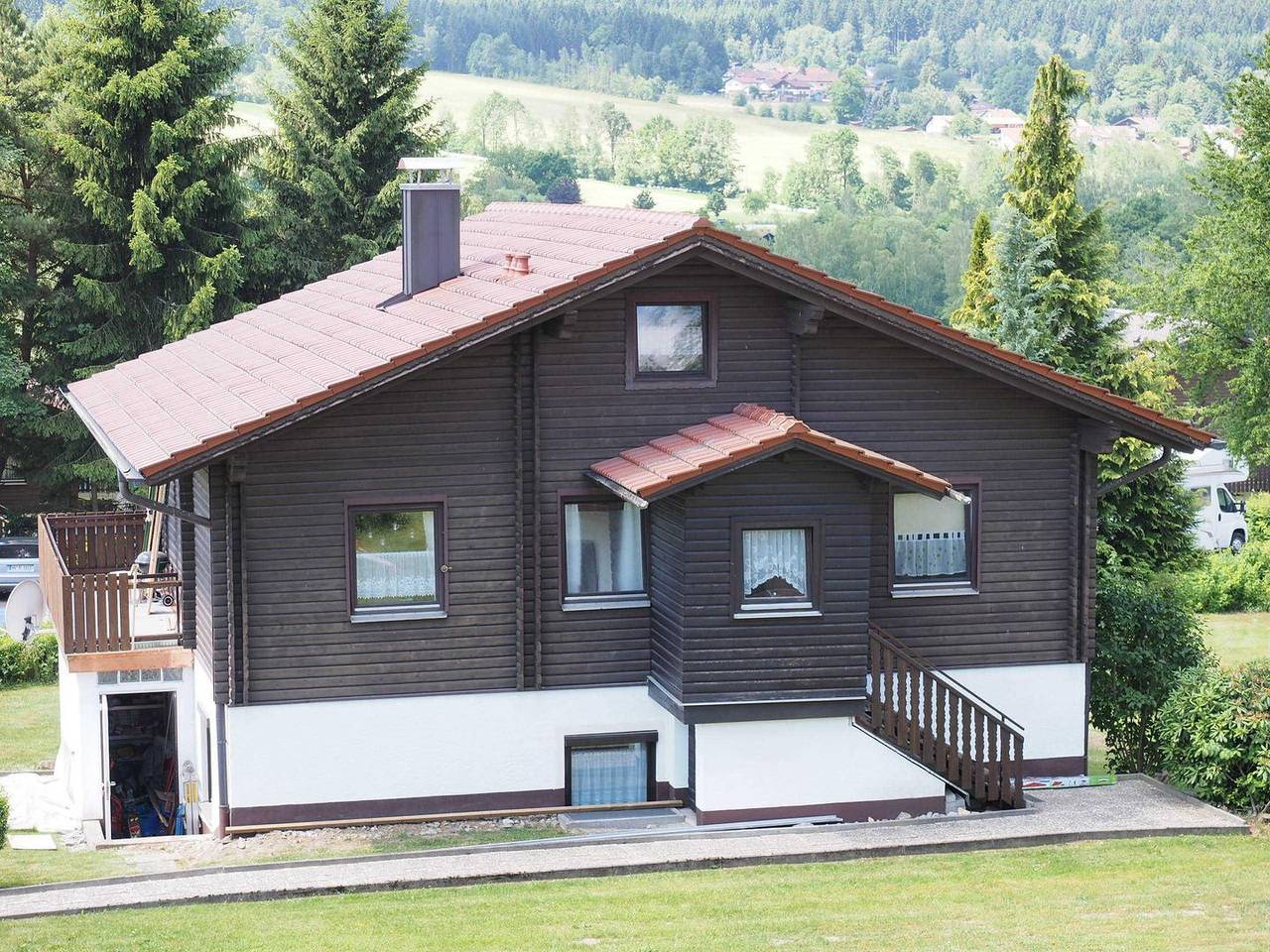 Ganze Wohnung, 75 m² Ferienwohnung für 6 Personen mit Terrasse & Hund erlaubt in Kummersdorf (Arrach), Arrach