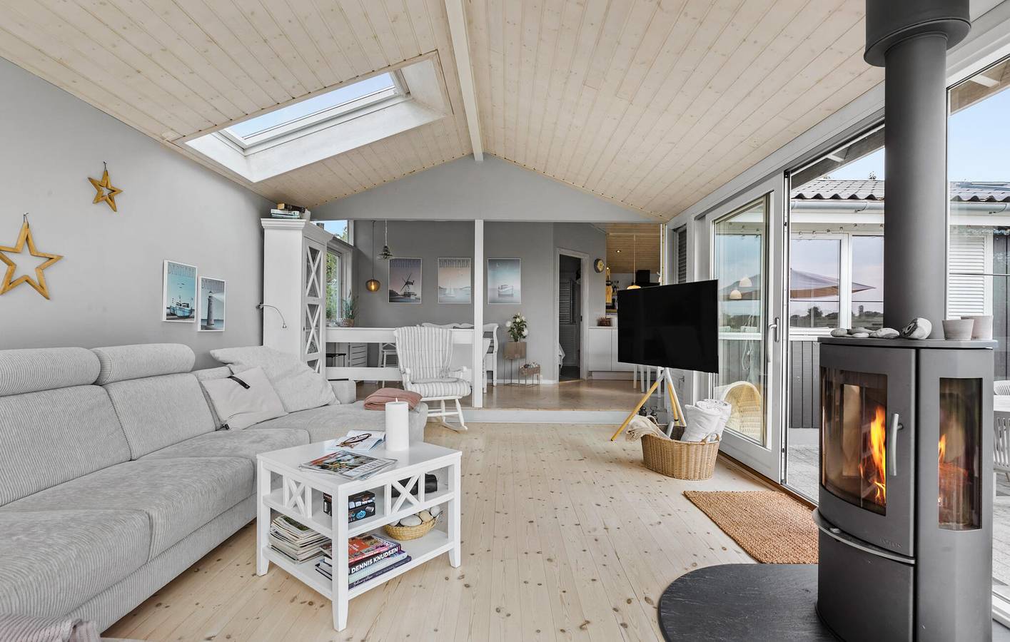 Casa de vacaciones para 8 personas con jardín in Smidstrup, Kattegat Küste