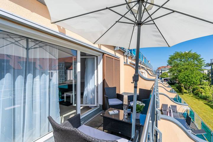 Ferienwohnung für 4 Personen, mit Balkon - 1