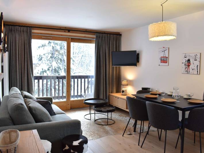 Appartement de vacances pour 6 personnes, avec Balcon dans Méribel