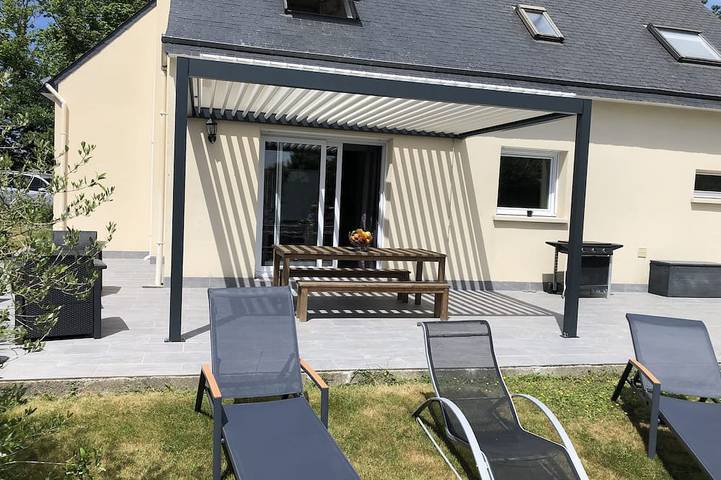 Maison de vacances pour 4 personnes, avec jardin, animaux acceptés